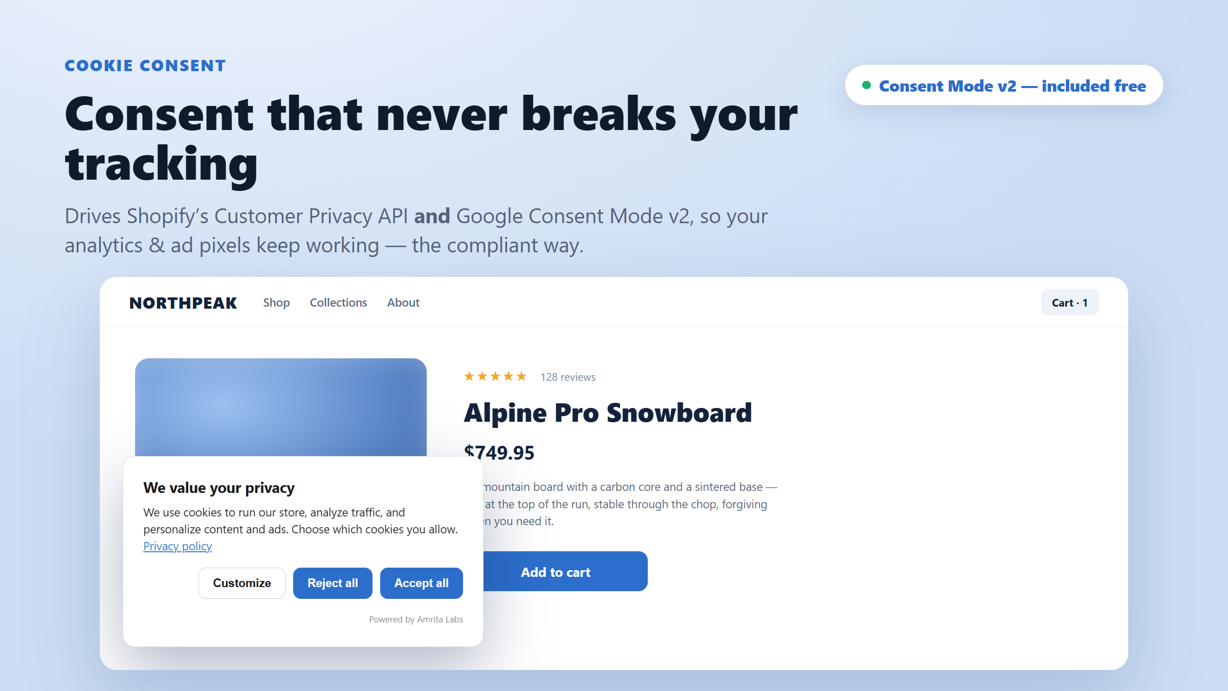 Cookie Consent screenshot